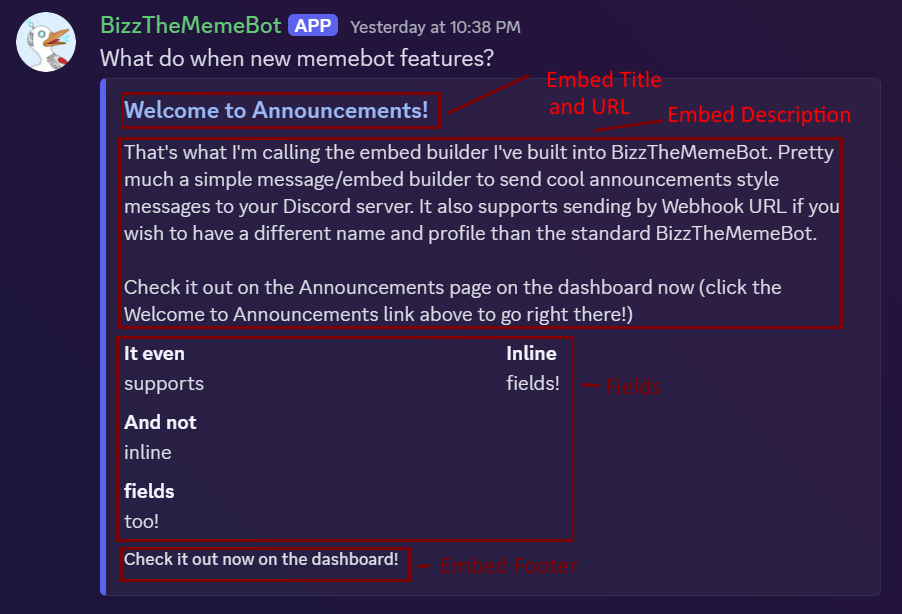 Announcement Embed Annotated